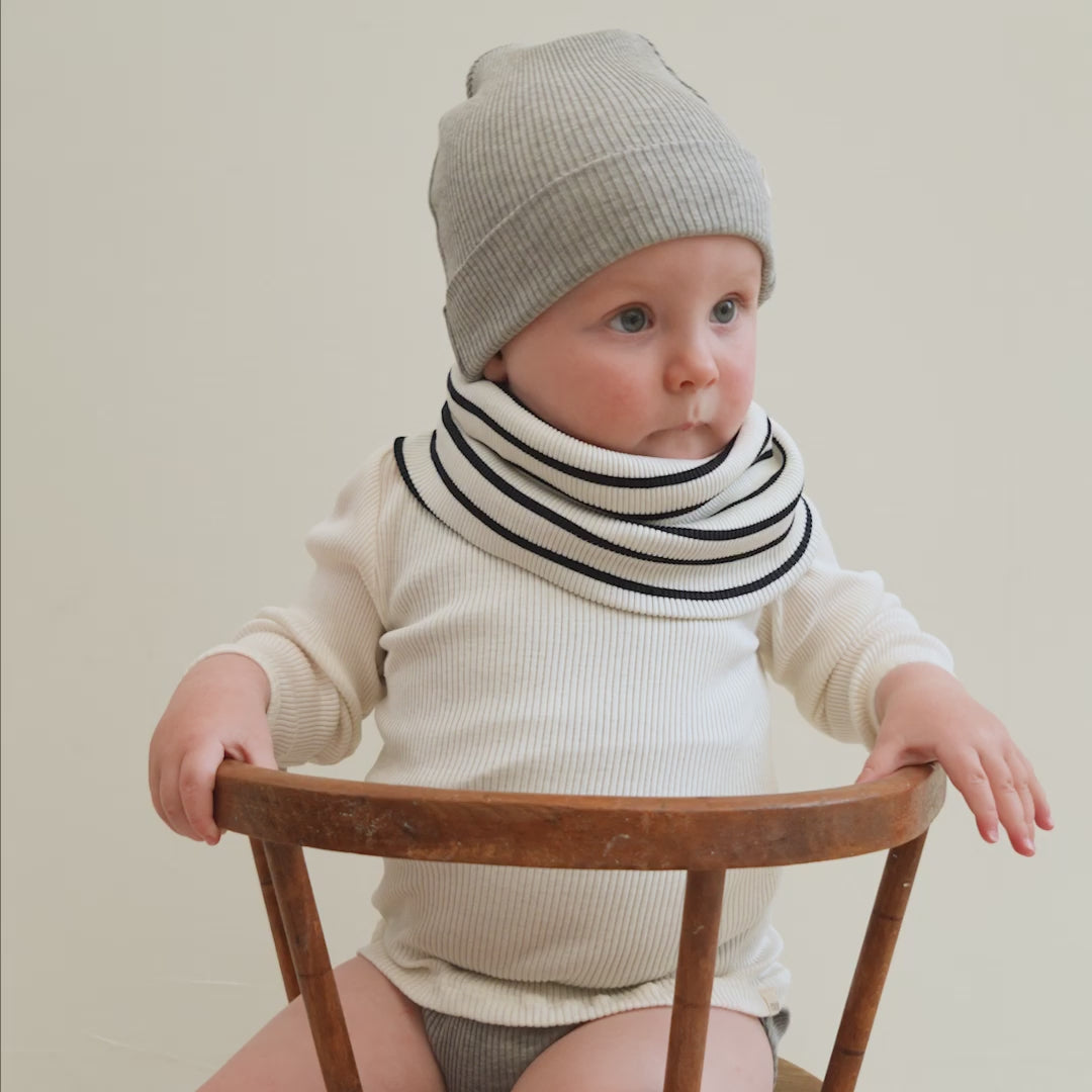 minimalisma Bambi Hat / Bonnet Grey Melange