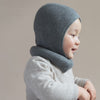 minimalisma Dante - Children's organic cotton balaclava Hat / Bonnet Dark Grey Melange