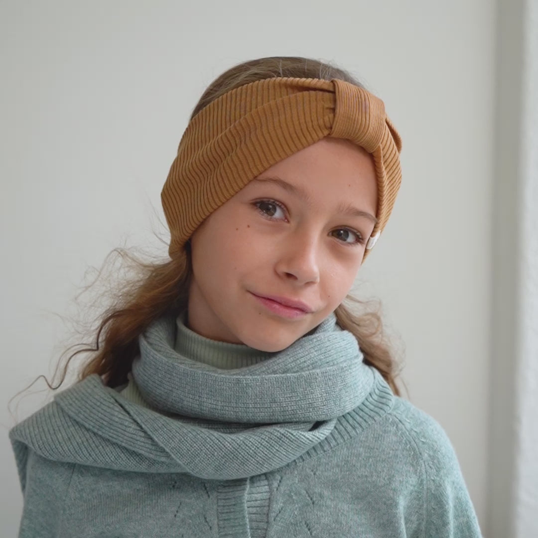 minimalisma Alba Bib / Hairband / Acc Golden Wheat