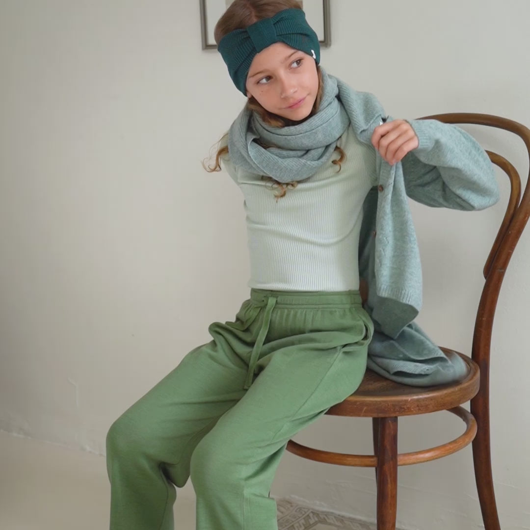 minimalisma Inka 0-18M Blouse for babies Spearmint Melange