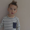 minimalisma Nau - Children's organic cotton long sleeve top Blouse for kids Sailor