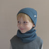 minimalisma Argir - Children's wool snood Bib / Hairband / Acc Surf Blue