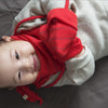 minimalisma Allo - Baby wool mittens Bib / Hairband / Acc Red Stripes