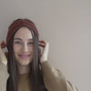 minimalisma Venlig Bib / Hairband / Acc Gingerbread