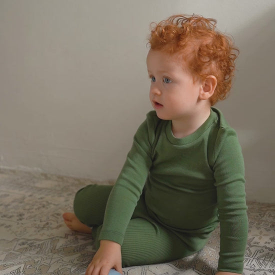 minimalisma Amigo 6-10Y Blouse for kids Greenery