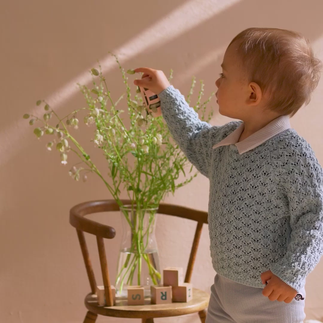 minimalisma Romsdal Blouse for babies Seafoam