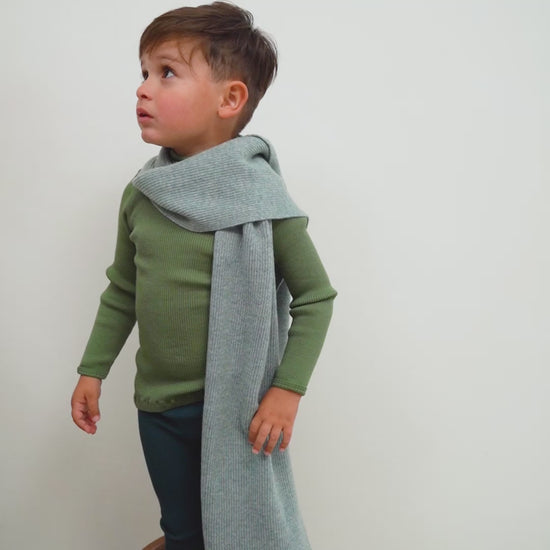 minimalisma Alf 6-14Y Blouse for kids Greenery