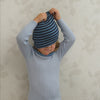 minimalisma Bambi Hat / Bonnet Steel Stripes