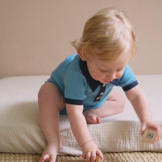 minimalisma Bolo Body Aquarelle with Dark Blue