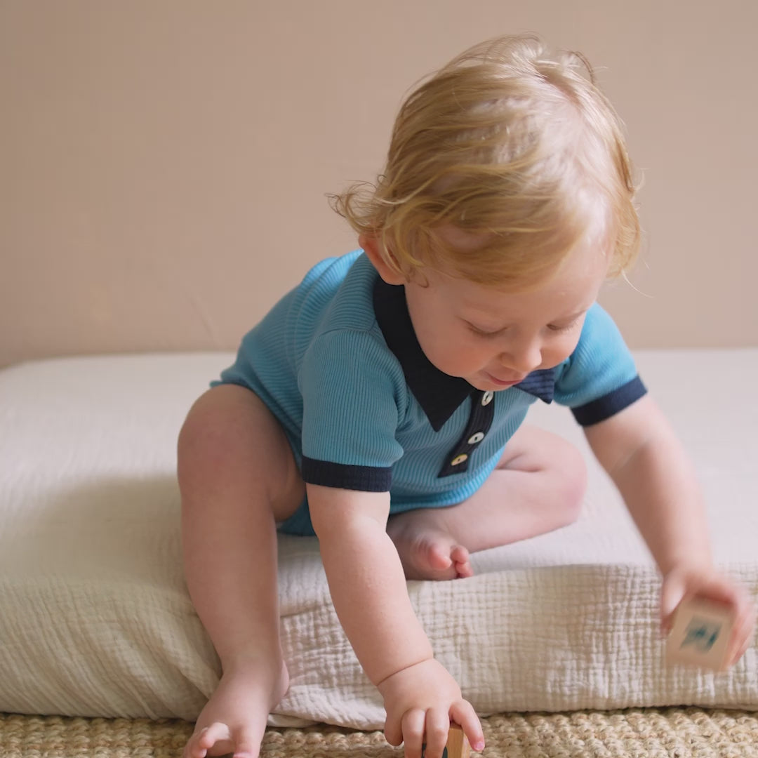 minimalisma Bolo Body Aquarelle with Dark Blue