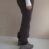 minimalisma Raven - Women's organic cotton track pants Leggings / pants for women Dark Chocolate