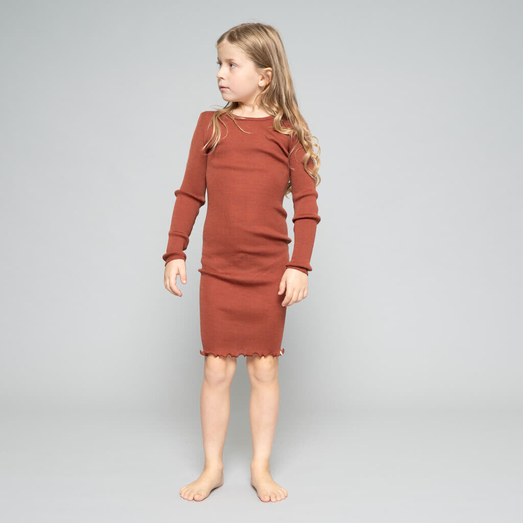 minimalisma Alda 2-6Y Dress Rhubarb