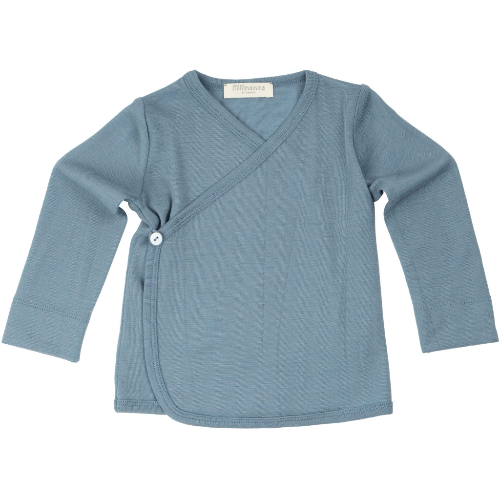 minimalisma Also Blouse for babies Winter Sky