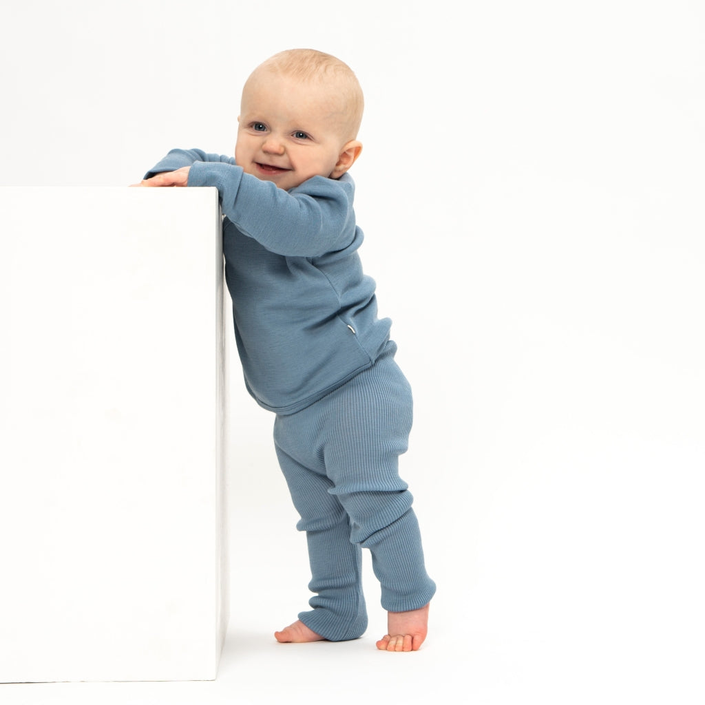 minimalisma Arona 0-6Y Leggings / pants for babies and kids Winter Sky