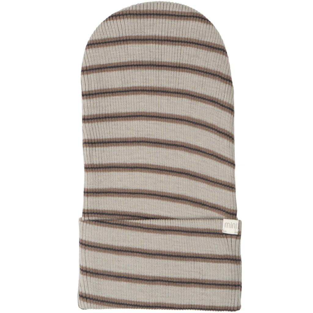 minimalisma Arvid Hat / Bonnet Winter Fog Stripes