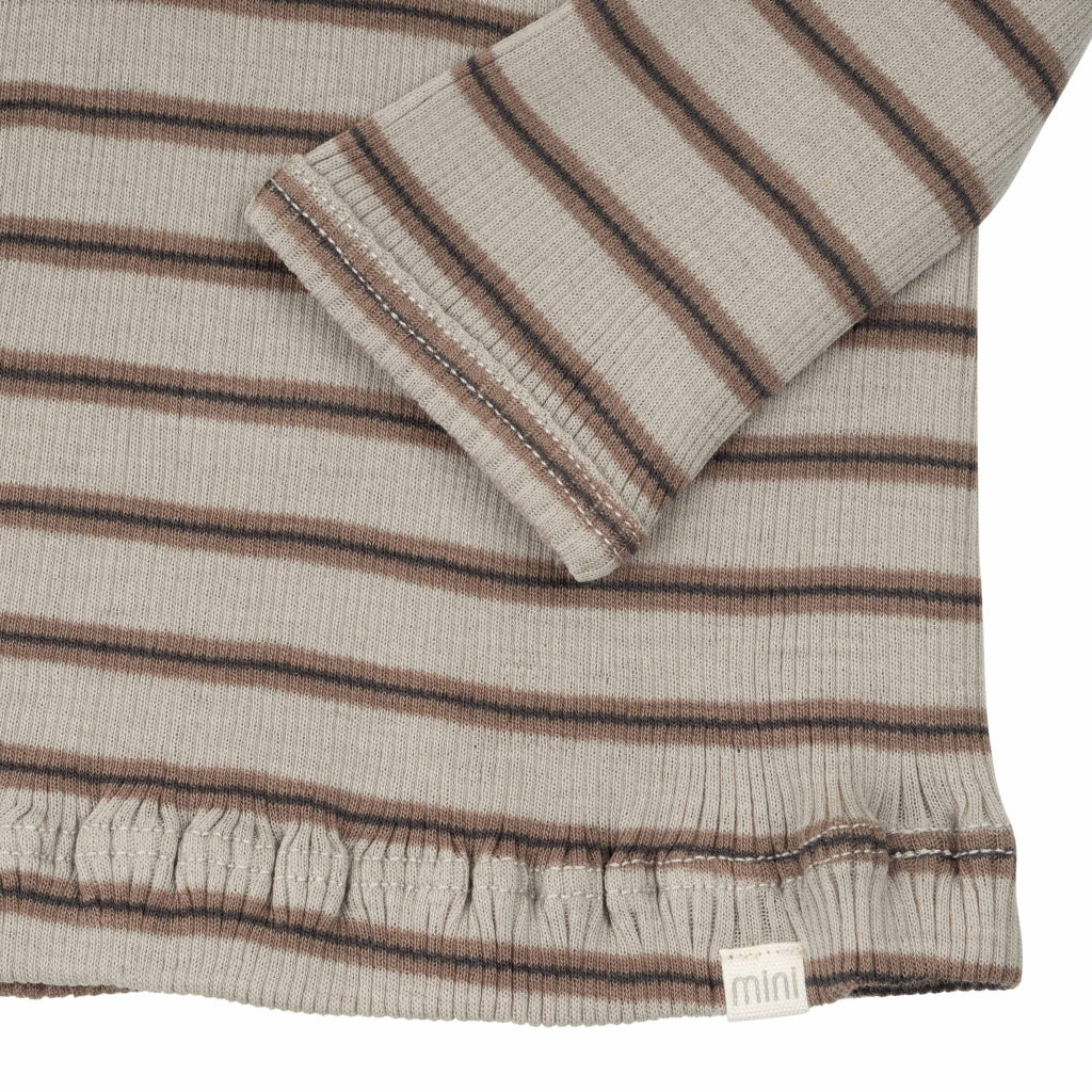 minimalisma Atlantic 6-14Y Blouse for kids Winter Fog Stripes