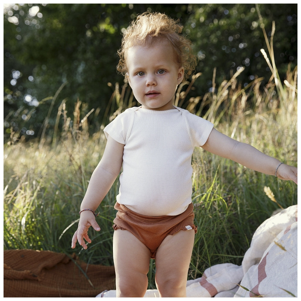 minimalisma Babla Leggings / pants for babies Rooibos