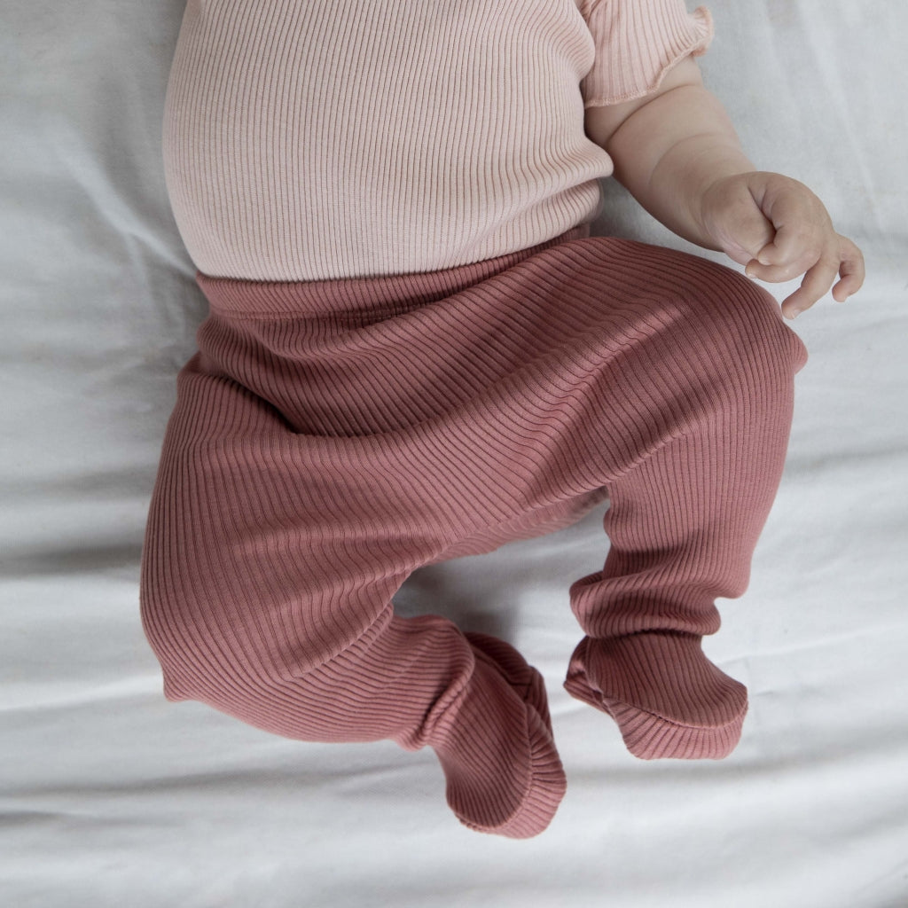 minimalisma Bamse Leggings / pants for babies Antique Red