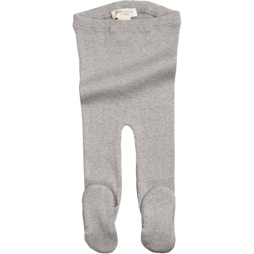 minimalisma Bamse Leggings / pants for babies Grey Melange