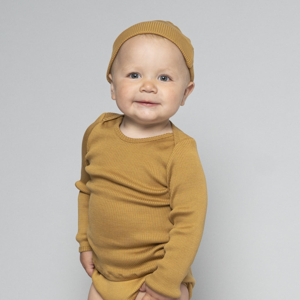 minimalisma Belfast classic Blouse for babies Golden Leaf