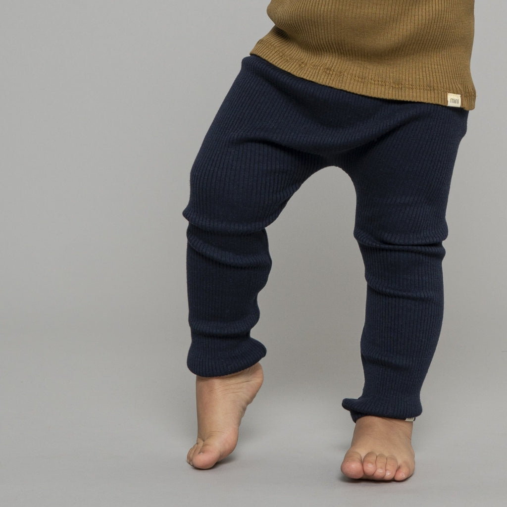 minimalisma Bieber 0-6Y Leggings / pants for babies and kids Dark Blue