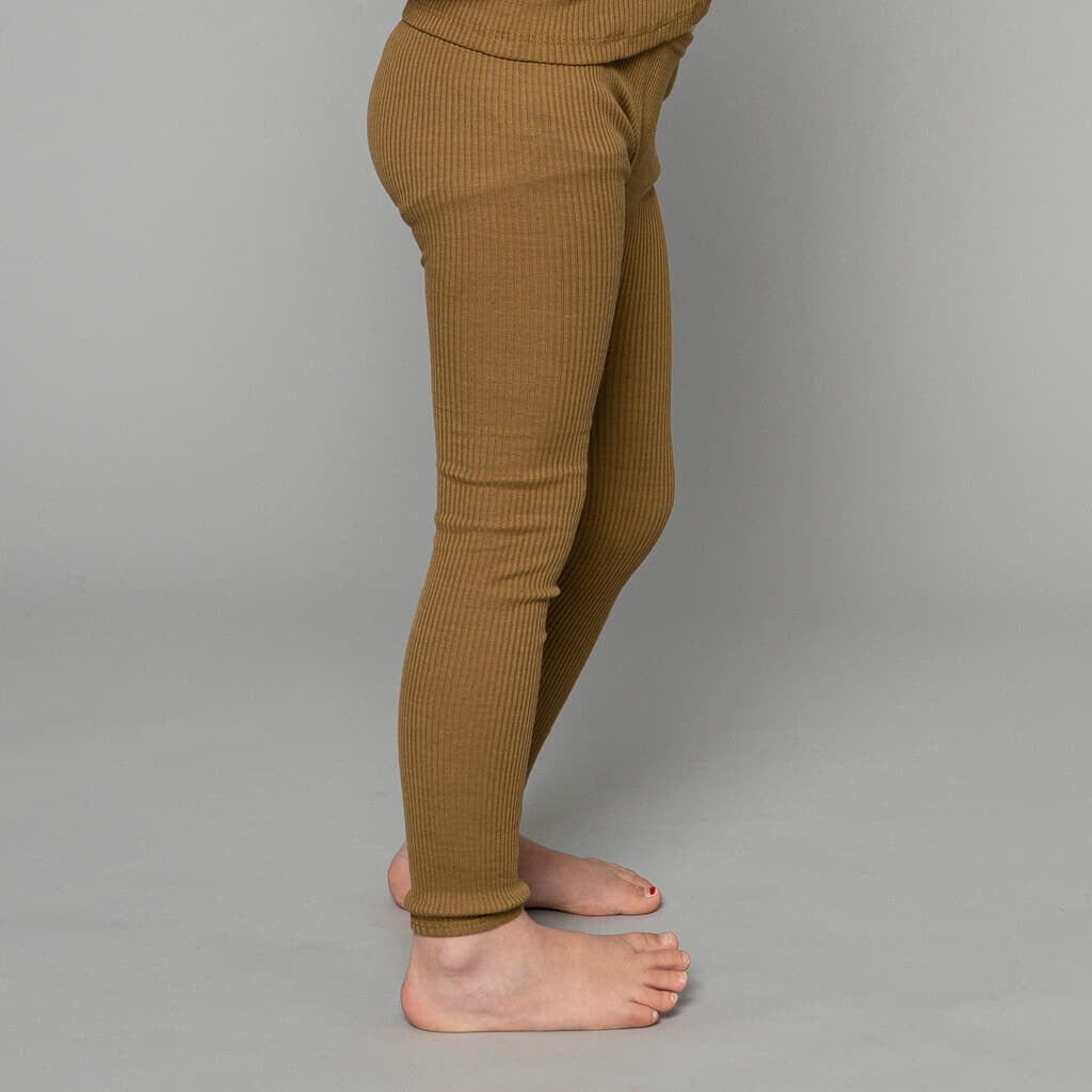 minimalisma Bieber 0-6Y classic Leggings / pants for babies and kids Seaweed