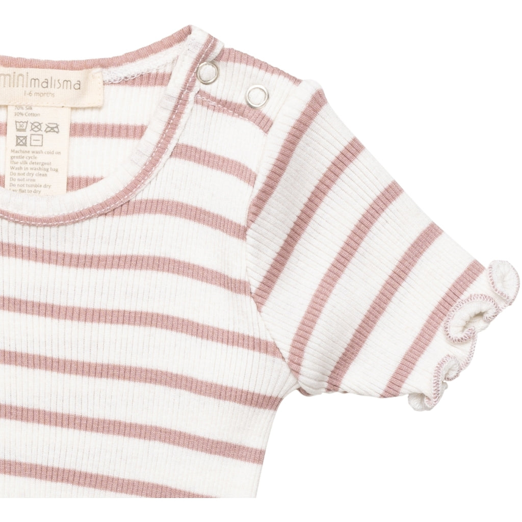 minimalisma Bimse Blouse for babies Dusty Stripes