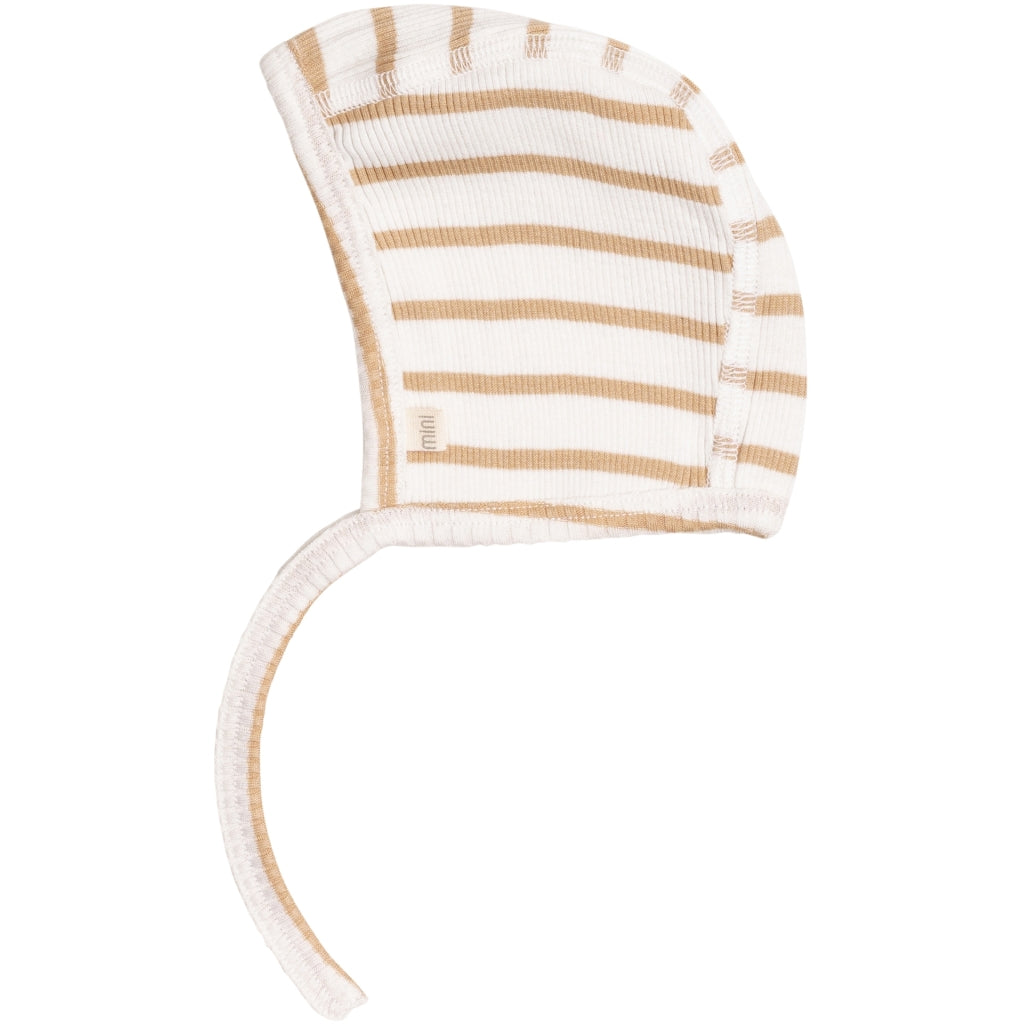 minimalisma Bloom Hat / Bonnet Honey Stripes