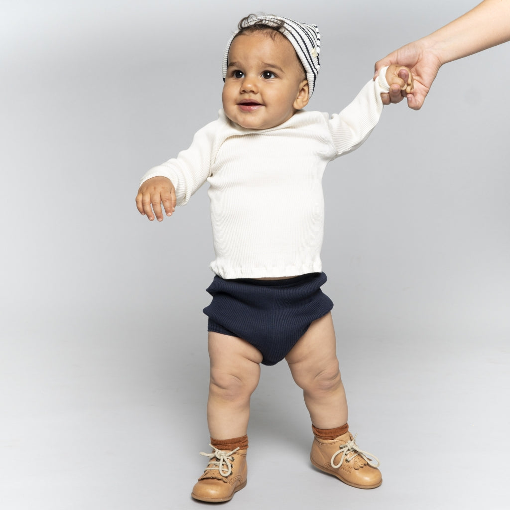 minimalisma Bobbi Leggings / pants for babies and kids Dark Blue