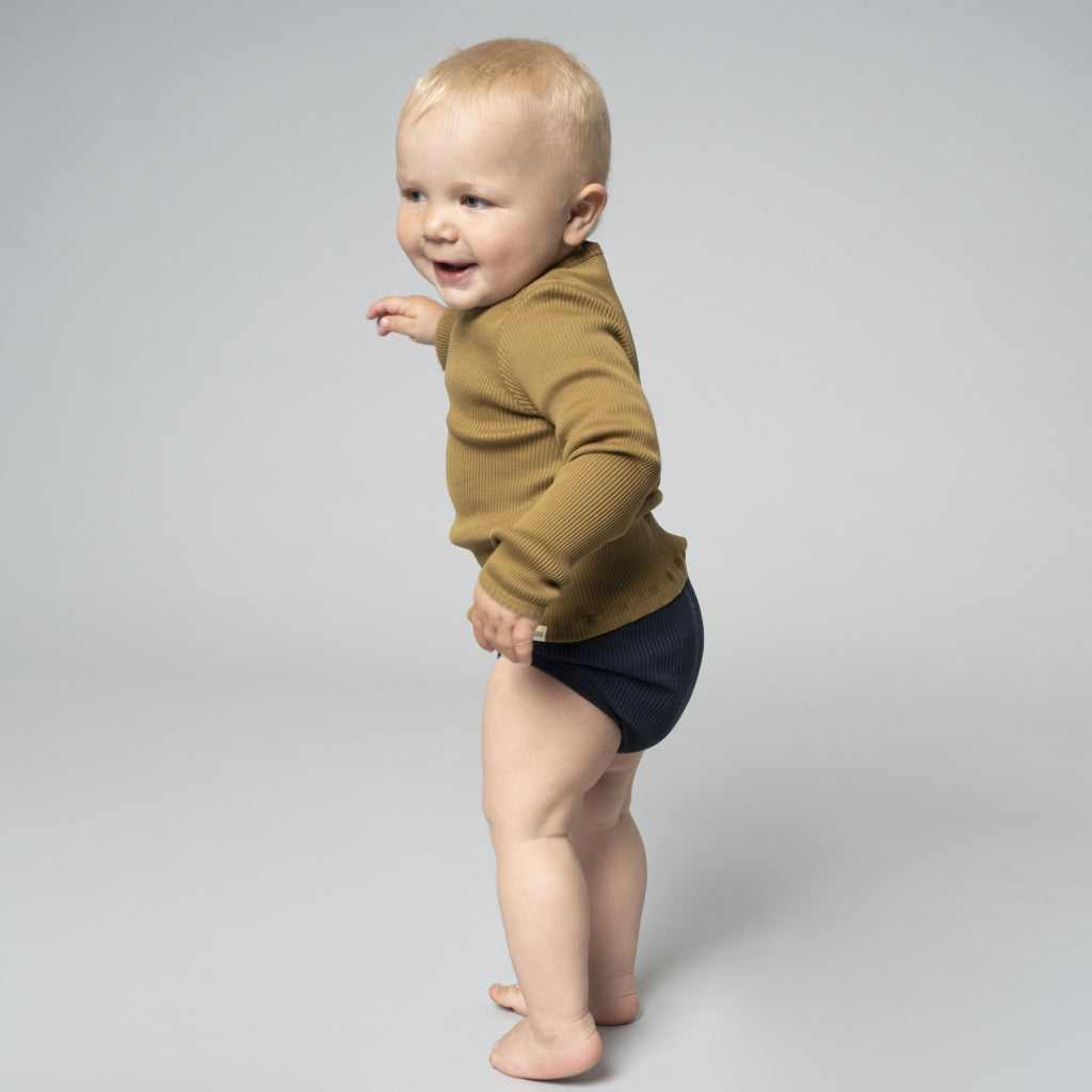 minimalisma Bobbi Leggings / pants for babies and kids Dark Blue