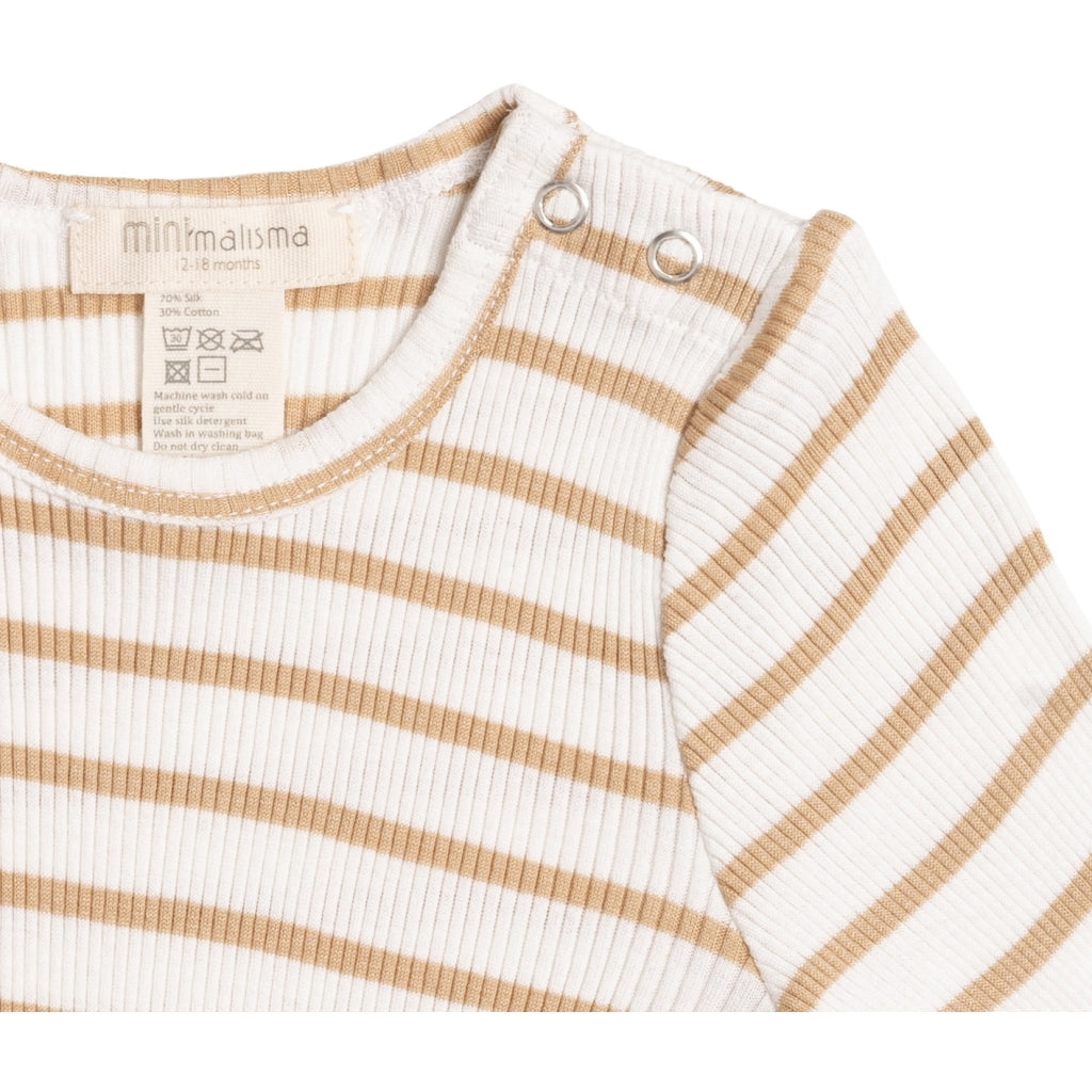 minimalisma Bogense Blouse for babies Honey Stripes