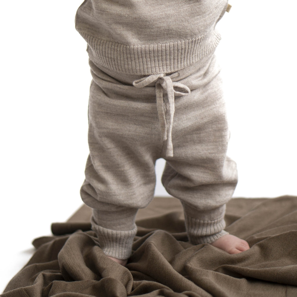 minimalisma Denmark 0-5Y Leggings / pants for babies and kids Light Grey