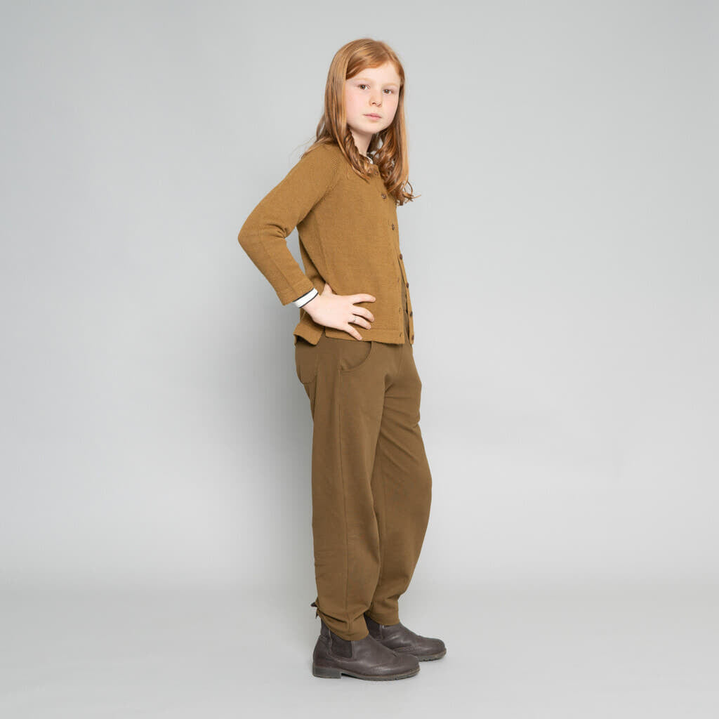 minimalisma Elda classic Leggings / pants for kids Moss