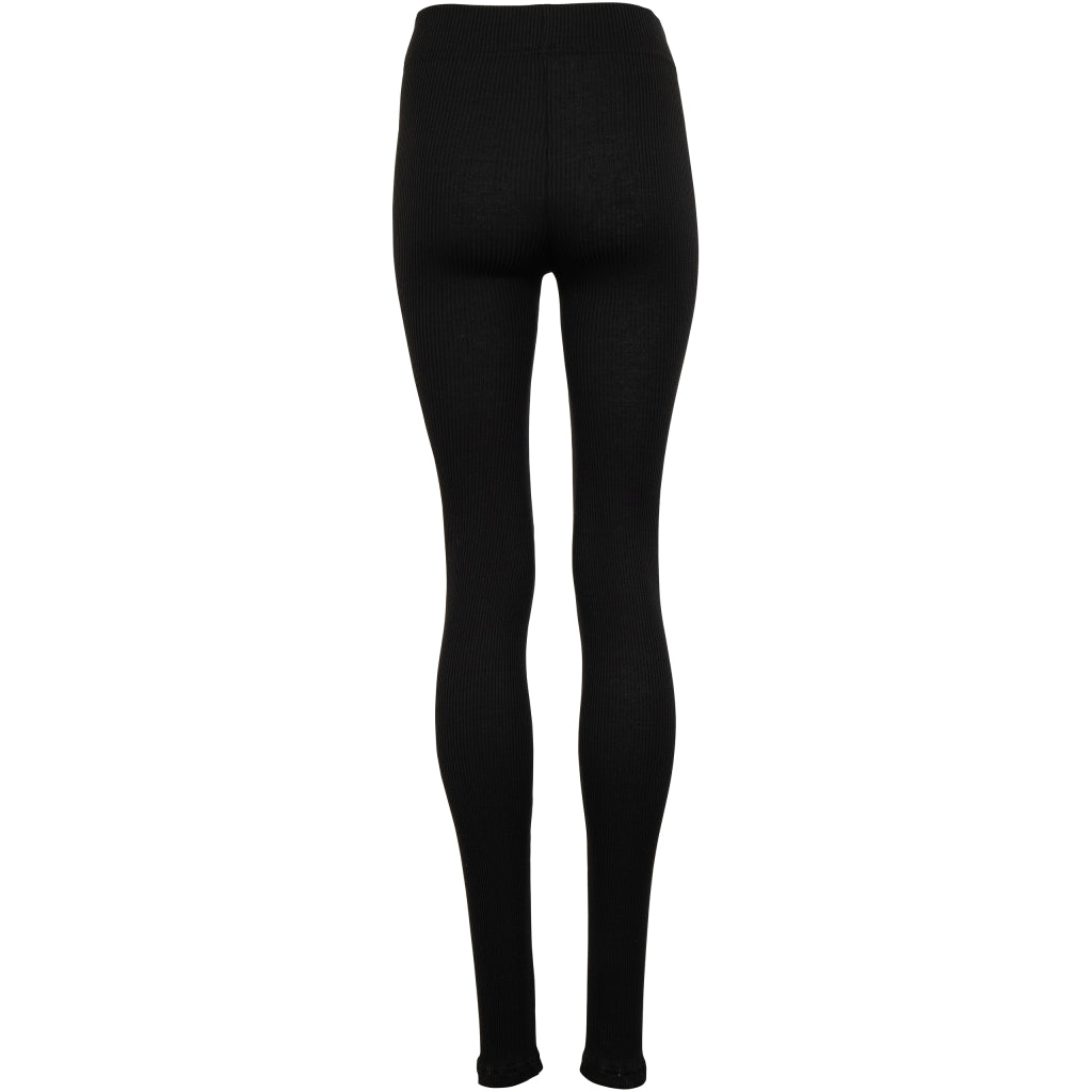 The Andamane black polyamide and elastane leggings for women