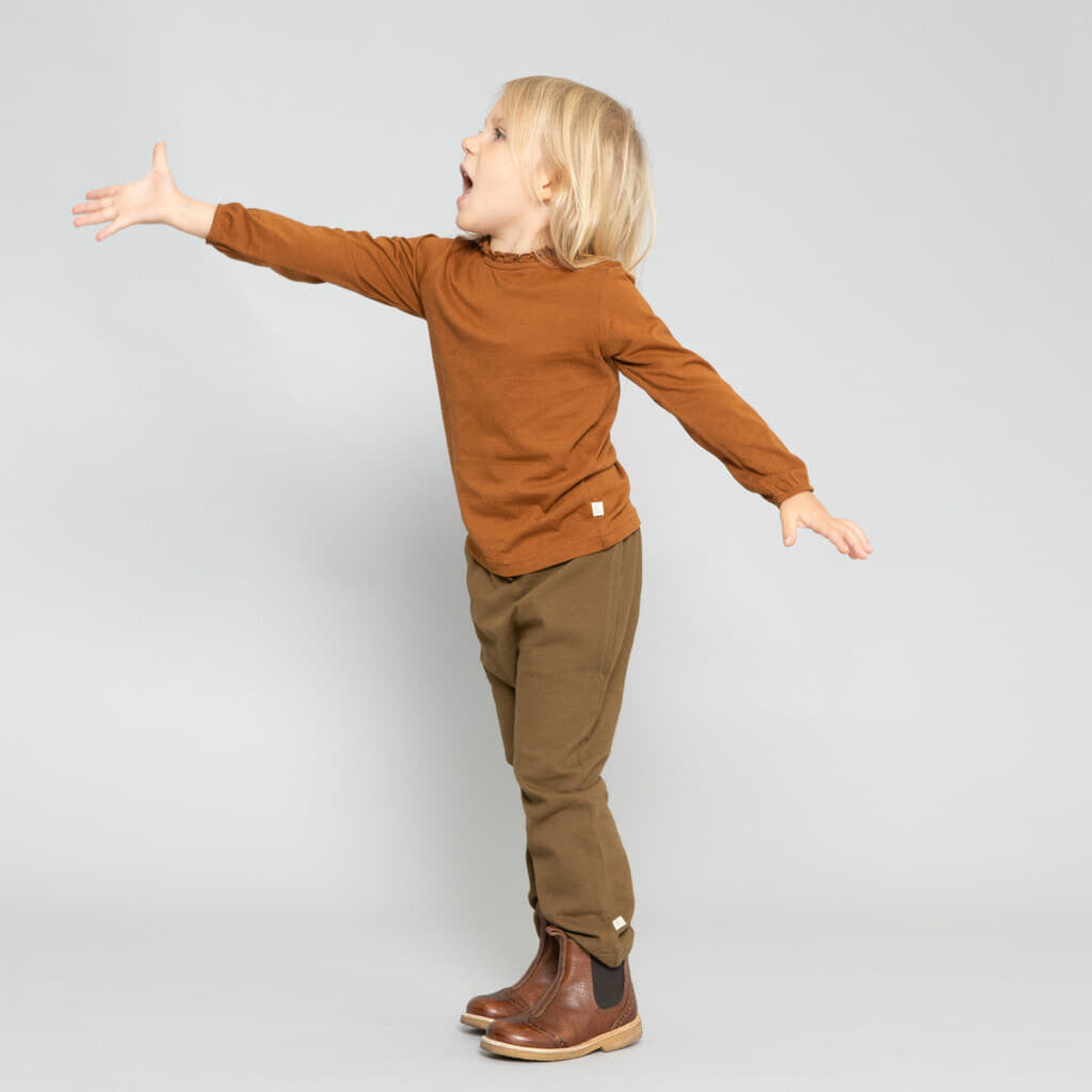 minimalisma Ingunn Blouse for kids Amber