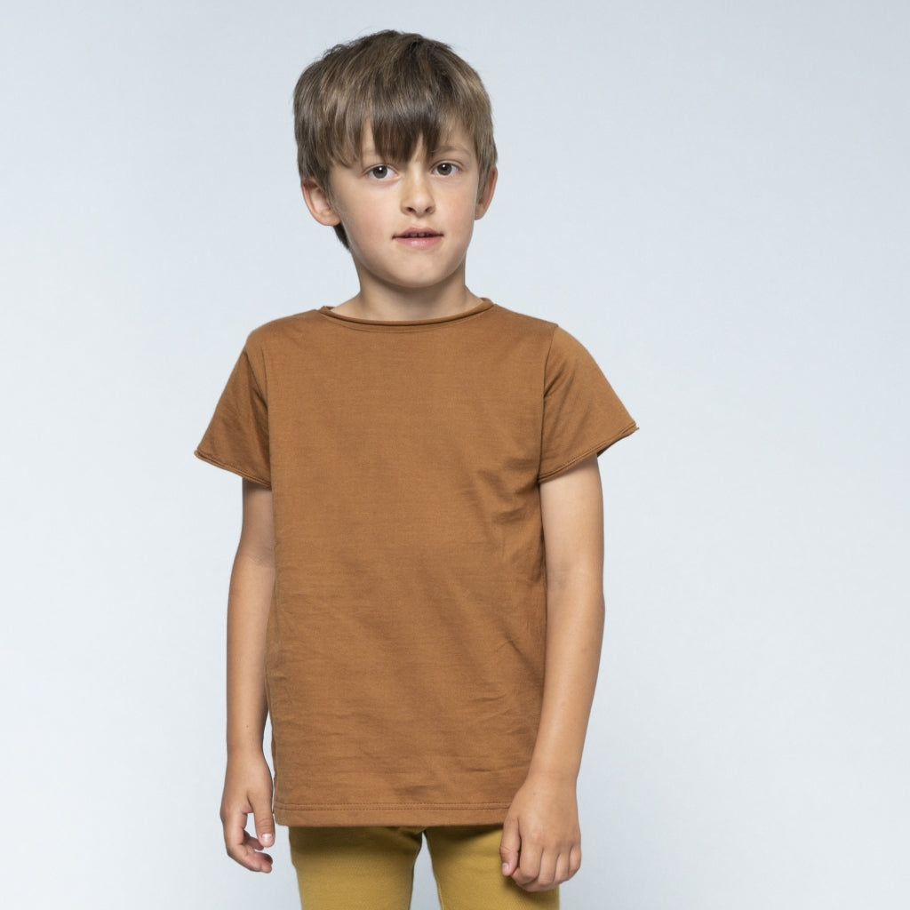 minimalisma Lin Blouse for babies and kids Amber