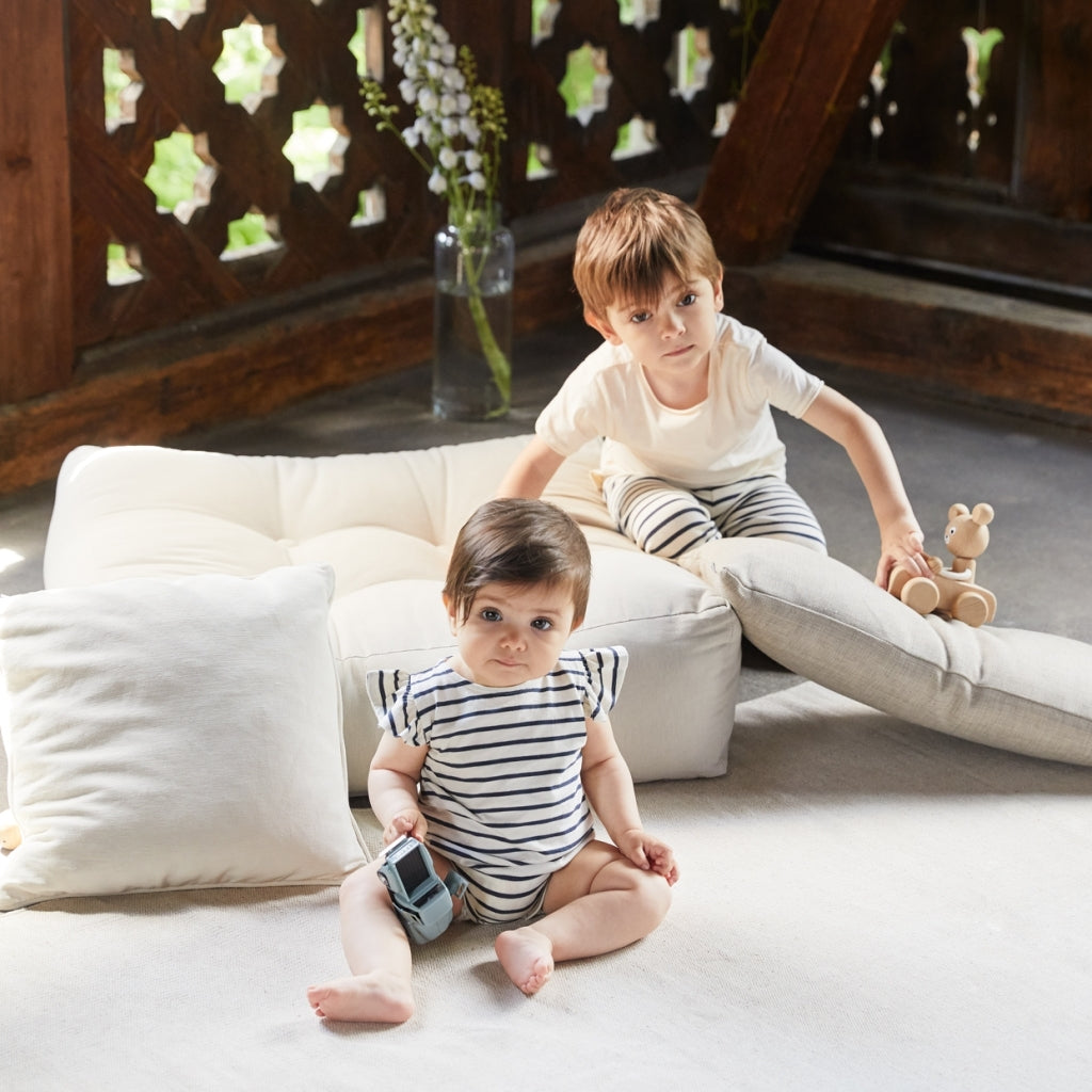 minimalisma Lin Blouse for babies and kids Milk