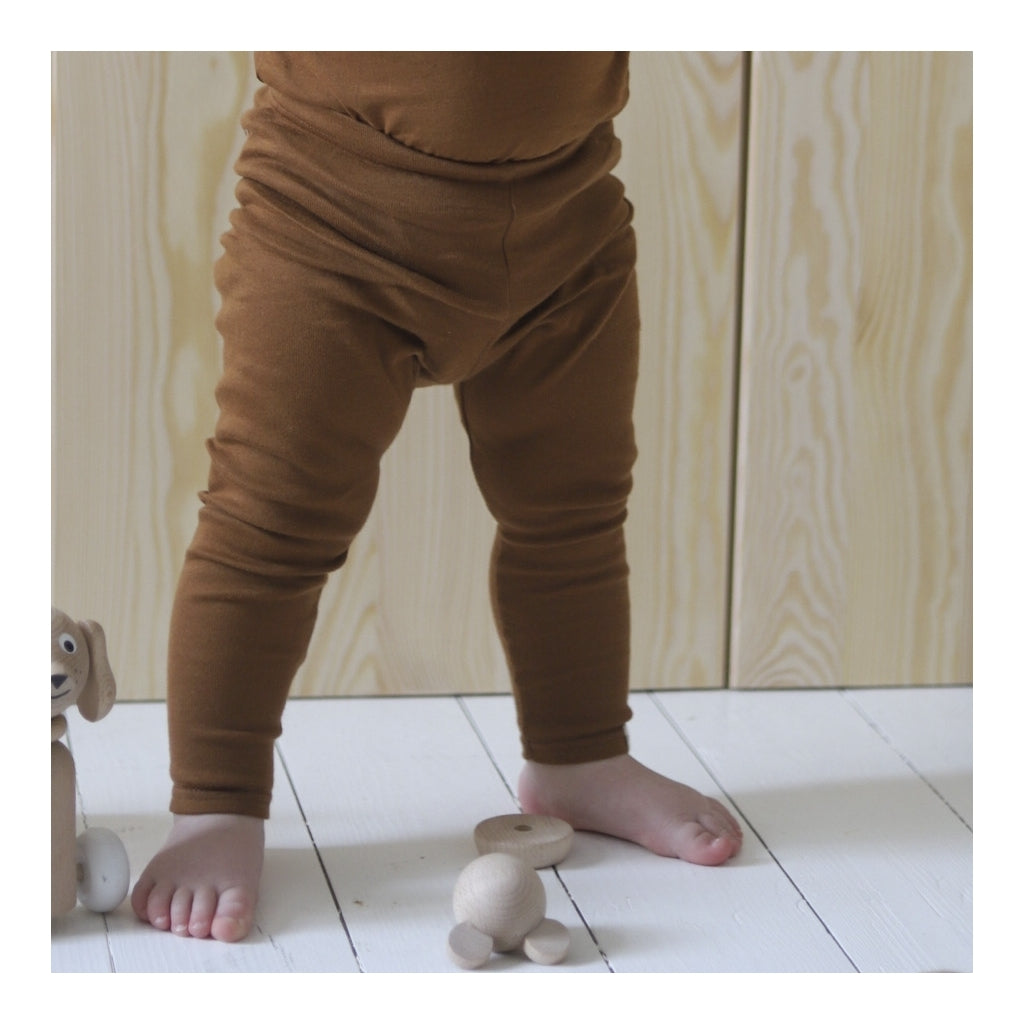 minimalisma Nice 0-6Y Leggings / pants for babies and kids Amber