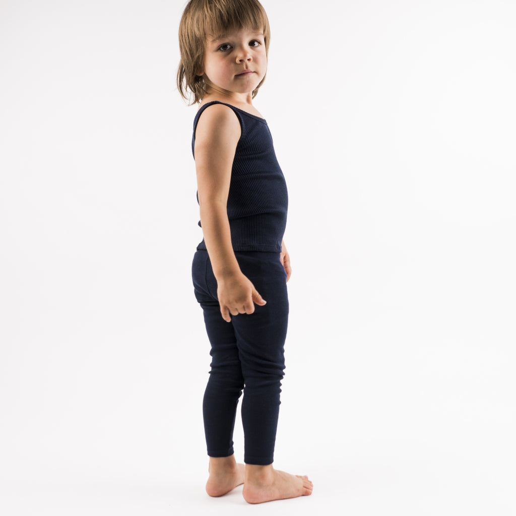 minimalisma Nice 0-6Y Leggings / pants for babies and kids Dark Blue