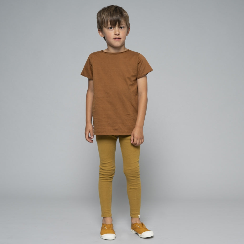 minimalisma Nice 0-6Y Leggings / pants for babies and kids Golden Leaf