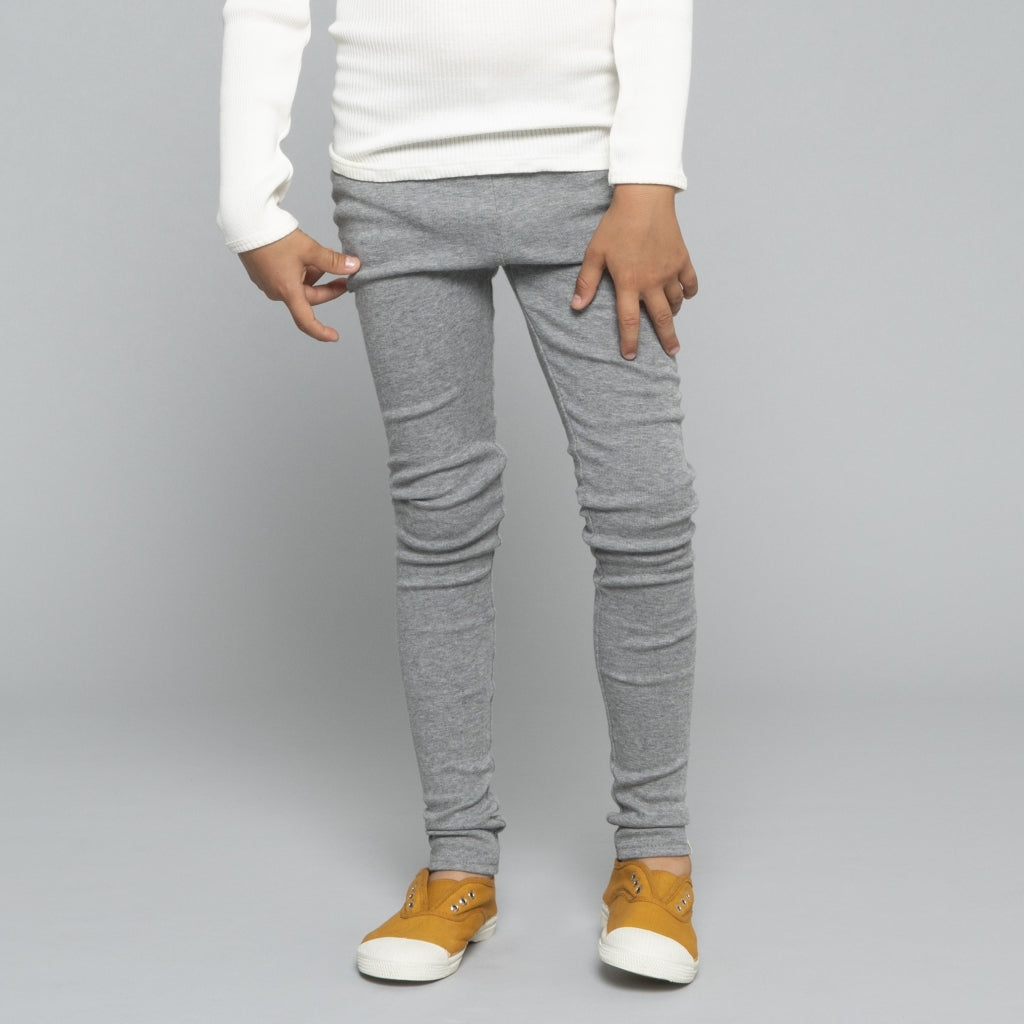 minimalisma Nice 0-6Y Leggings / pants for babies and kids Grey Melange