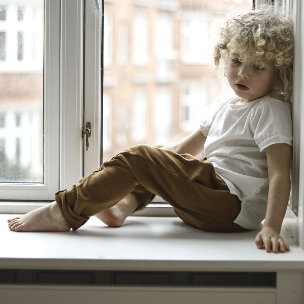 minimalisma Nordic 0-6Y Leggings / pants for babies and kids Amber