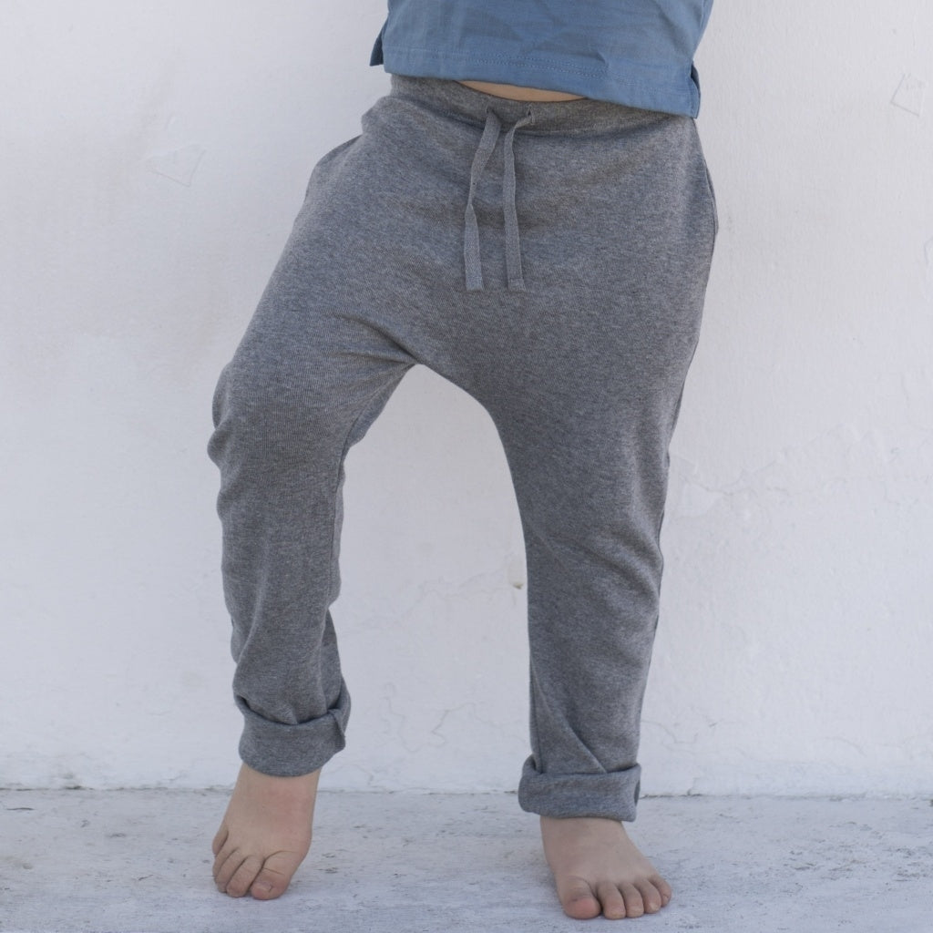 minimalisma Nordic 0-6Y Leggings / pants for babies and kids Grey Melange