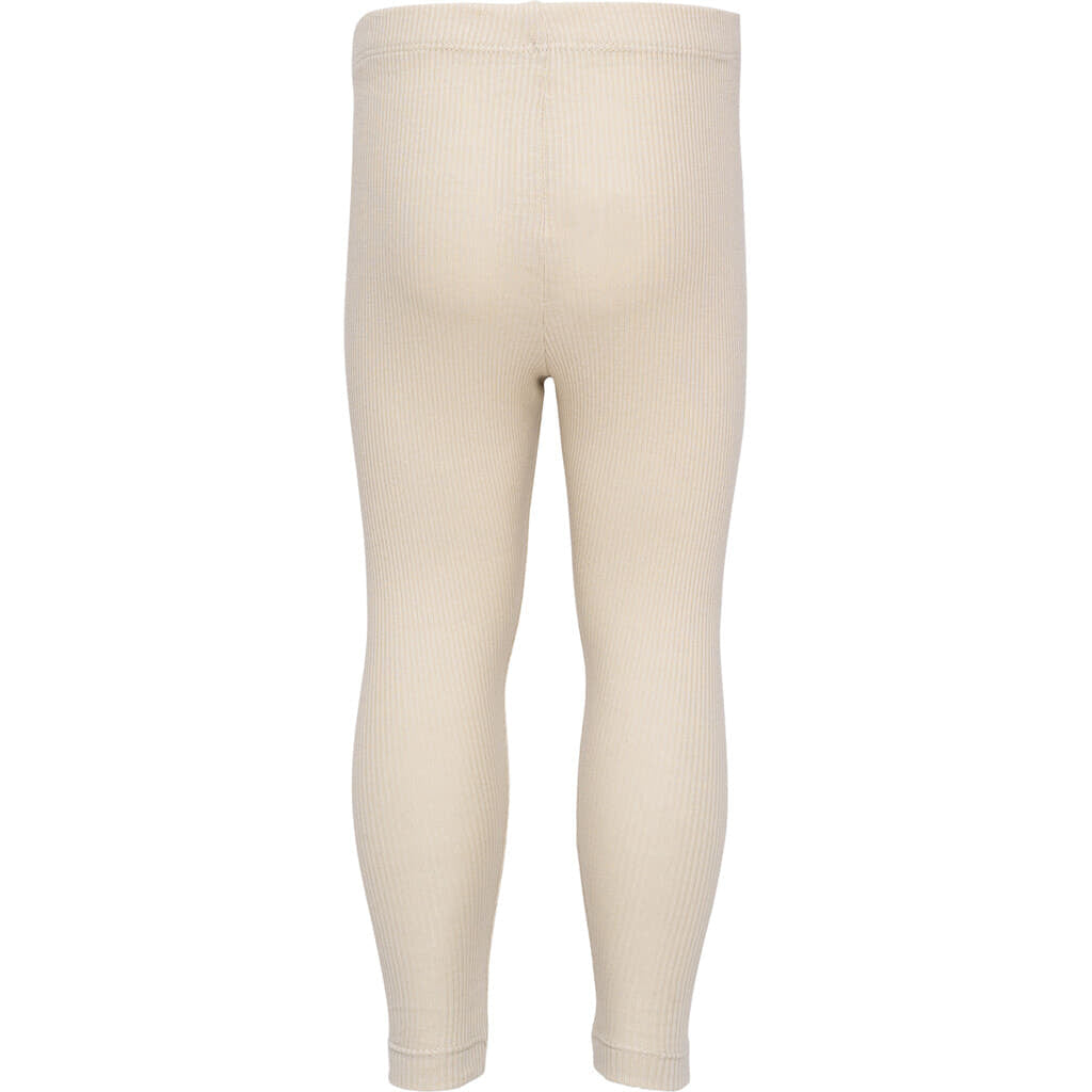 minimalisma Ribs 0-5Y Leggings / pants for babies and kids Almond