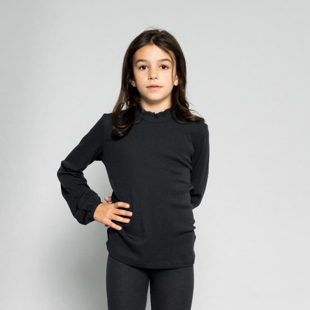 minimalisma Vanja classic Blouse for kids Black