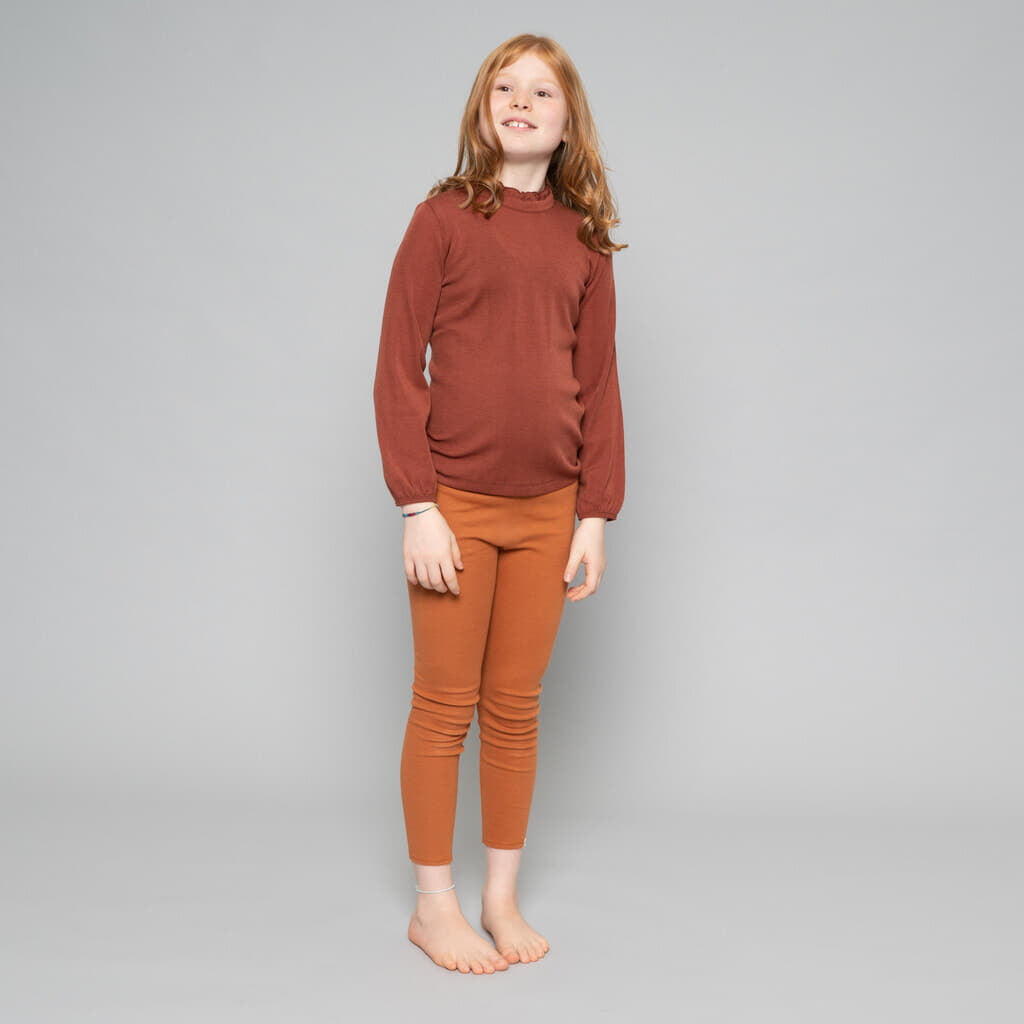 minimalisma Vanja classic Blouse for kids Rhubarb